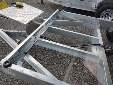 New 2026 Cam Superline Galvanized 6X12 Dump Trailer 11K GVW