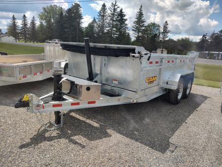 New 2026 CAM Superline 7 x 14 Galvanized HD Telescopic Dump 14K