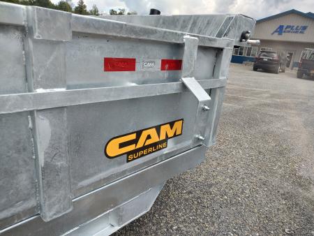 New 2026 CAM Superline 7 x 14 Galvanized HD Telescopic Dump 14K