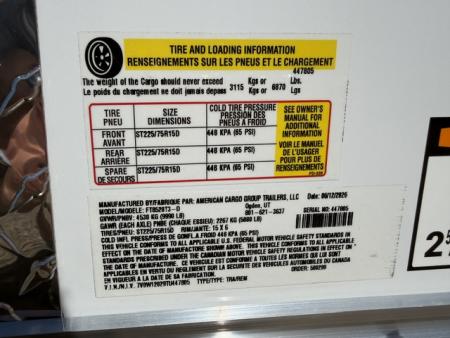New 2026 Wells Cargo Enclosed Cargo/Car Hauler 8.5x20- 10K