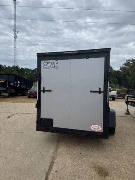 New 2026 COVERED WAGON TRAILERS 6x12 Single Axle Cargo / Enclosed Trailer
