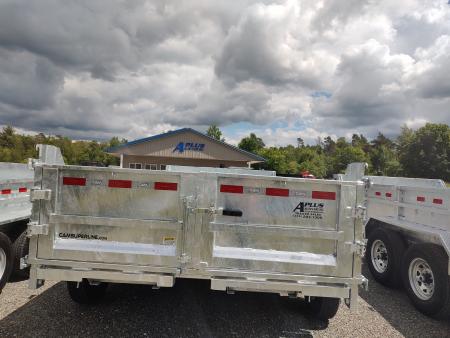 New 2026 CAM Superline 7 x 14 Galvanized HD Telescopic Dump 14K