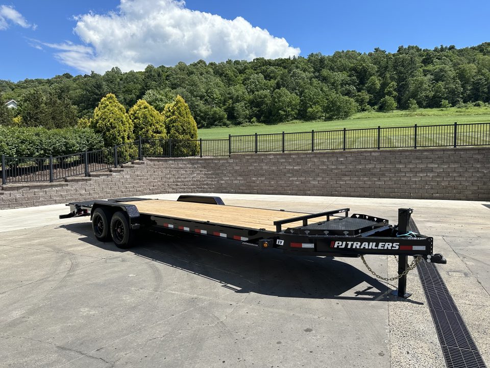 New PJ Trailers 24' Pro-Beam Equipment Trailer (EV)