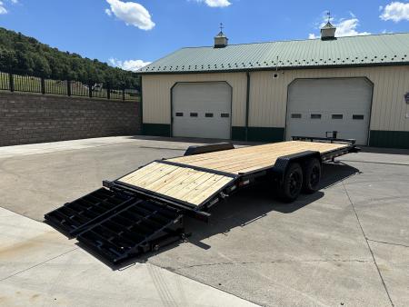 New PJ Trailers 24' Pro-Beam Equipment Trailer (EV)