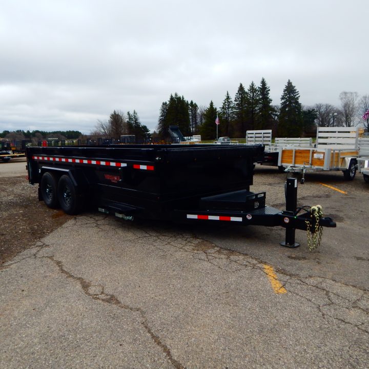 New 2025 Midsota 82 X 16 Versa Dump 15.4K BP Scissor Dump Trailer