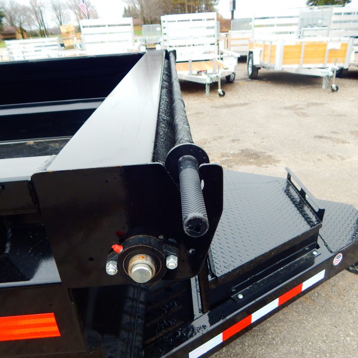 New 2025 Midsota 82 X 16 Versa Dump 15.4K BP Scissor Dump Trailer