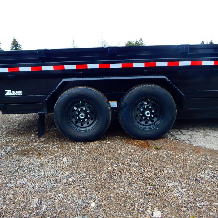 New 2025 Midsota 82 X 16 Versa Dump 15.4K BP Scissor Dump Trailer