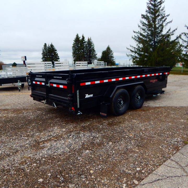 New 2025 Midsota 82 X 16 Versa Dump 15.4K BP Scissor Dump Trailer