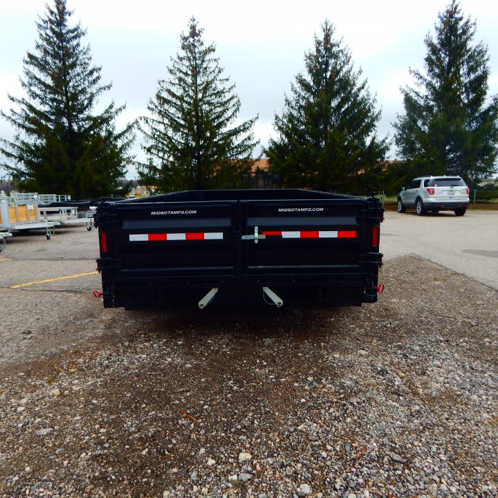 New 2025 Midsota 82 X 16 Versa Dump 15.4K BP Scissor Dump Trailer