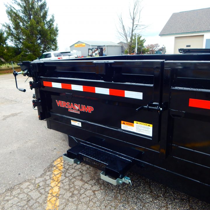 New 2025 Midsota 82 X 16 Versa Dump 15.4K BP Scissor Dump Trailer