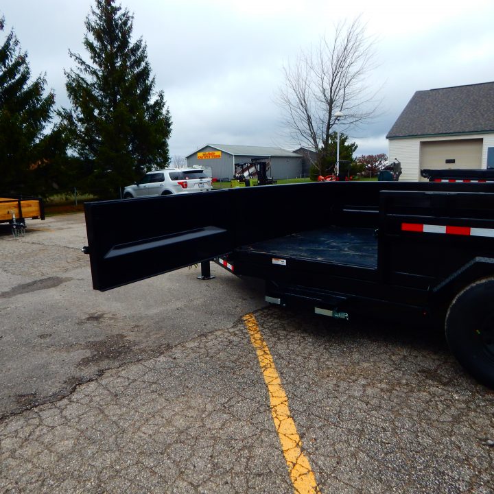 New 2025 Midsota 82 X 16 Versa Dump 15.4K BP Scissor Dump Trailer