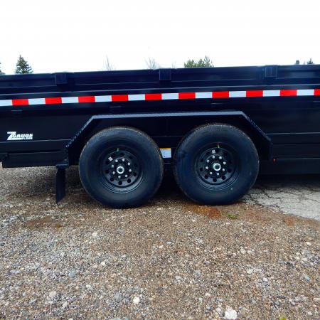 New 2025 Midsota 82 X 16 Versa Dump 15.4K BP Scissor Dump Trailer