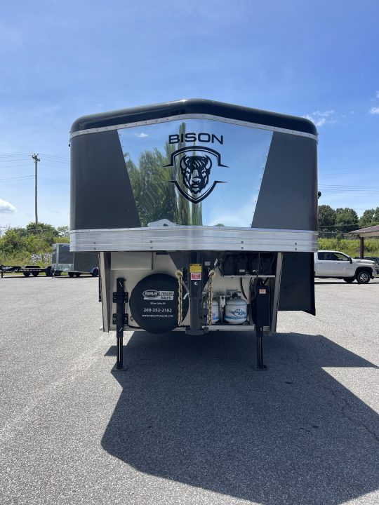Used 2023 Bison Trailers 8316 Horse Trailer