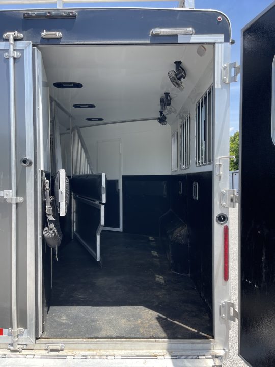 Used 2023 Bison Trailers 8316 Horse Trailer