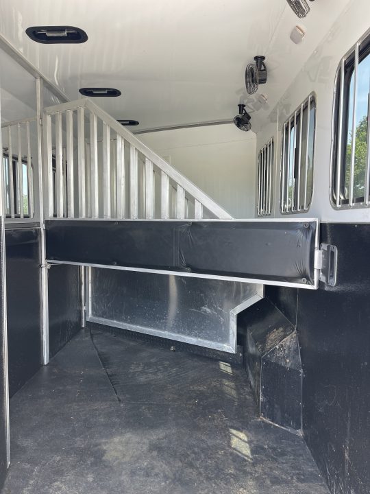 Used 2023 Bison Trailers 8316 Horse Trailer