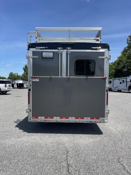 Used 2023 Bison Trailers 8316 Horse Trailer