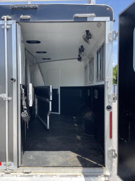 Used 2023 Bison Trailers 8316 Horse Trailer
