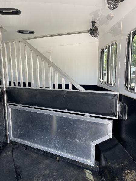 Used 2023 Bison Trailers 8316 Horse Trailer