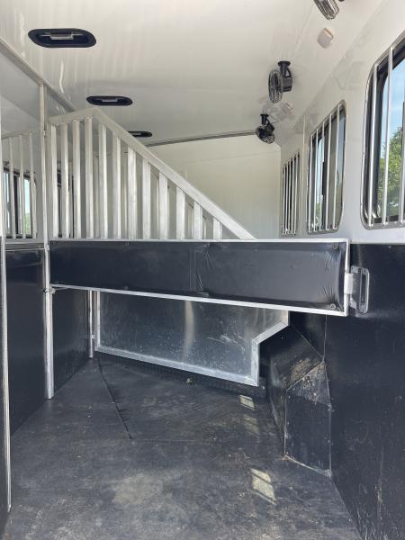 Used 2023 Bison Trailers 8316 Horse Trailer