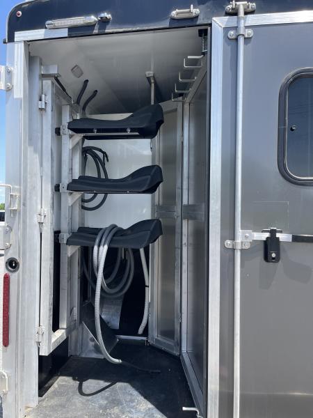 Used 2023 Bison Trailers 8316 Horse Trailer