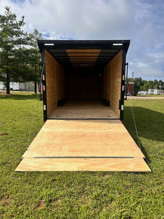 New 2026 Rock Solid Cargo 8.5x28 Car Hauler-7000LB Spread Torsion- HD Ramp- 10" Bogey Wheels