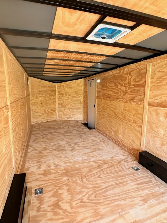 New 2026 Rock Solid Cargo 8.5x28 Car Hauler-7000LB Spread Torsion- HD Ramp- 10" Bogey Wheels