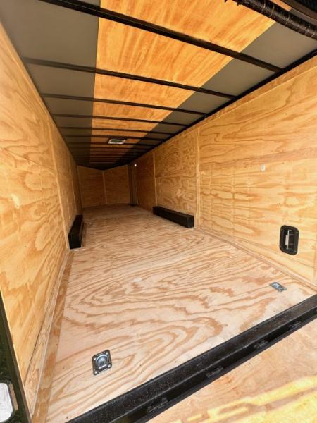 New 2026 Rock Solid Cargo 8.5x28 Car Hauler-7000LB Spread Torsion- HD Ramp- 10" Bogey Wheels