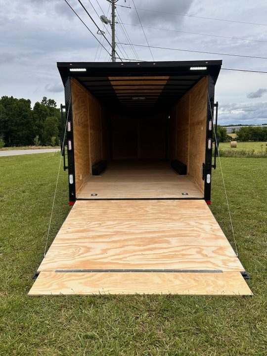 New 2026 Rock Solid Cargo 8.5x28 Car Hauler-7000LB Spread Torsion- HD Ramp- 10" Bogey Wheels