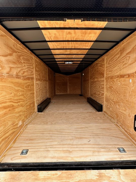New 2026 Rock Solid Cargo 8.5x28 Car Hauler-7000LB Spread Torsion- HD Ramp- 10" Bogey Wheels