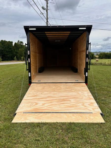 New 2026 Rock Solid Cargo 8.5x28 Car Hauler-7000LB Spread Torsion- HD Ramp- 10" Bogey Wheels
