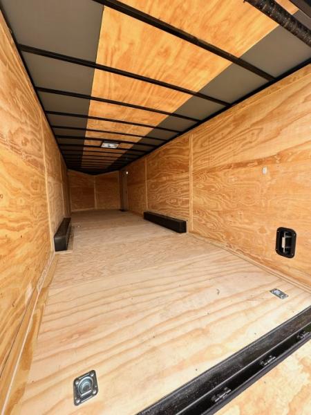 New 2026 Rock Solid Cargo 8.5x28 Car Hauler-7000LB Spread Torsion- HD Ramp- 10" Bogey Wheels