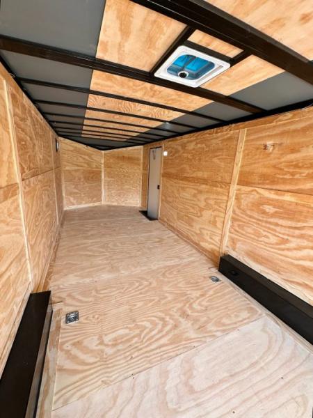 New 2026 Rock Solid Cargo 8.5x28 Car Hauler-7000LB Spread Torsion- HD Ramp- 10" Bogey Wheels