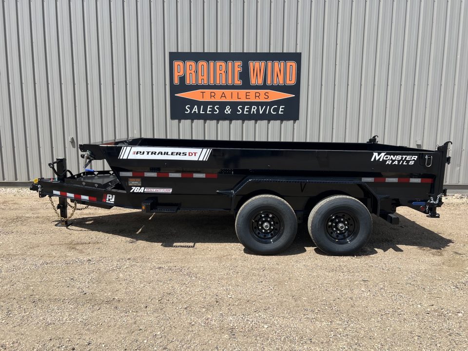 New 2027 PJ Trailers 14 DT Telescopic Dump Trailer
