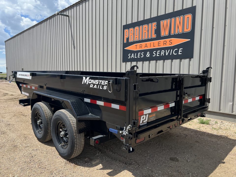 New 2027 PJ Trailers 14 DT Telescopic Dump Trailer