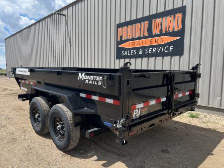New 2027 PJ Trailers 14 DT Telescopic Dump Trailer