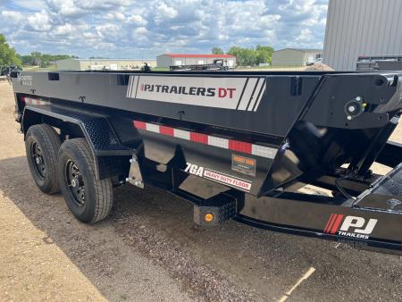 New 2027 PJ Trailers 14 DT Telescopic Dump Trailer