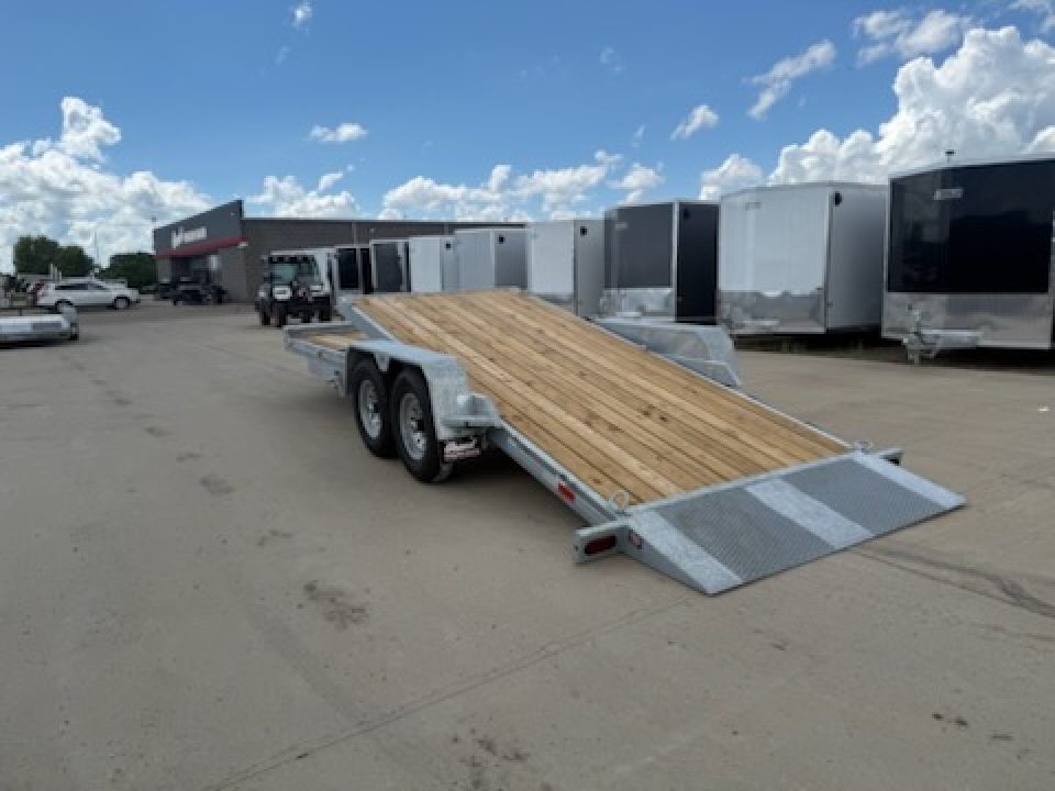 New 2026 BND Trailers 7x16+6 Split Tilt Galvanized Tilt Trailer/Equipment Trailer