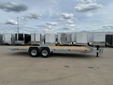New 2026 BND Trailers 7x16+6 Split Tilt Galvanized Tilt Trailer/Equipment Trailer