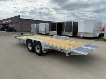 New 2026 BND Trailers 7x16+6 Split Tilt Galvanized Tilt Trailer/Equipment Trailer