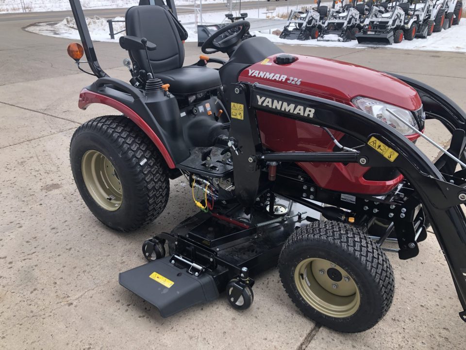New Yanmar SA325 With 60" Mower Deck