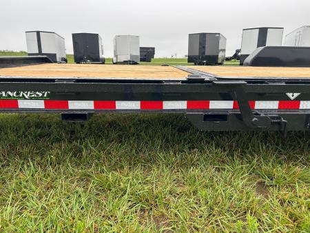 New 2027 Big Tex 83x22 Tandem 15.4K I-Beam Gravity Tilt w/ 6' Stationary, Toolbox, & Fork Holders