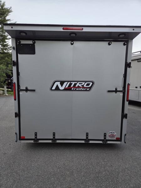 New 2026 Nitro 8.5x20 enclosed car hauler black out package extra height with spoiler Car / Racing Trailer