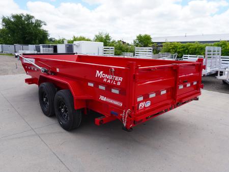 New 2027 PJ Trailers DT1 83"x16ft Dump Trailer