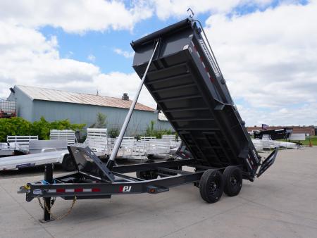New 2027 PJ Trailers DT1 83"x16ft Dump Trailer