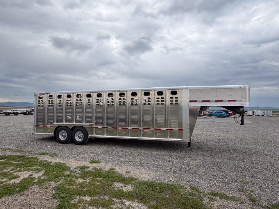 New 2027 Wilson Trailer Company 24' RANCH HAND Stock Trailer
