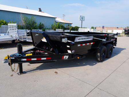 New 2027 PJ Trailers DT1 83 x16ft Dump Trailer