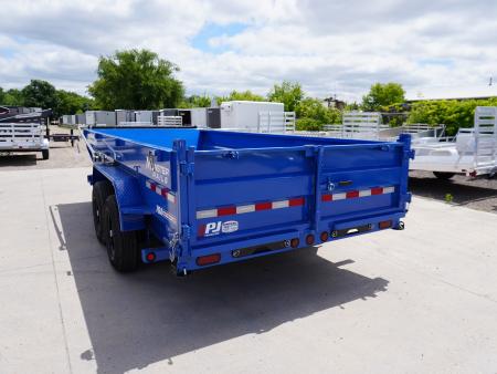 New 2027 PJ Trailers DT1 83"x16ft Dump Trailer