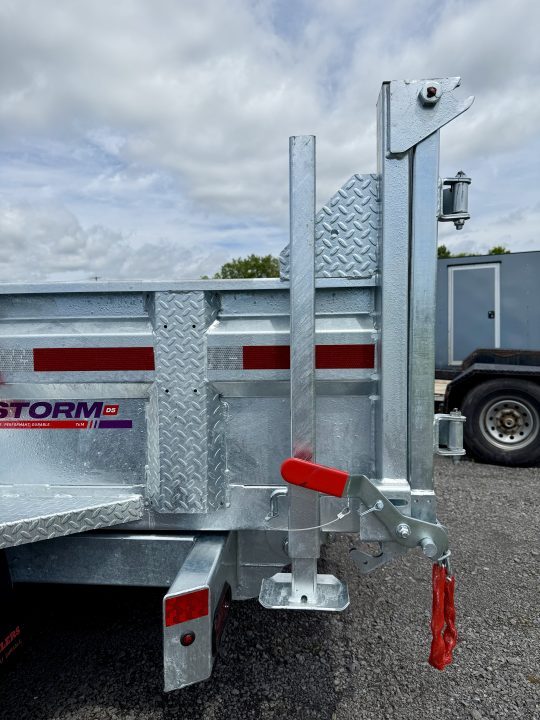 New 2026 N and N Galvanized 7X14 Dump Trailer 15K
