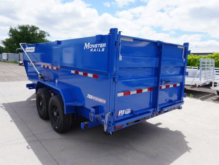 New 2027 PJ Trailers DT1 83"x16ft Dump Trailer