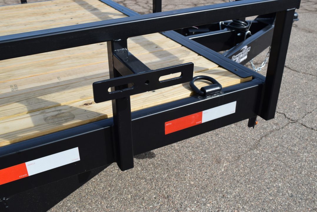 New BND 7x20 LANDSCAPE UTILITY TRAILER w/ 5200LB AXLES AND HD REAR RAMP GATE